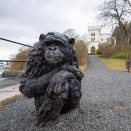 Open-air exhibition at Oscarshall 2024: animal sculptures created by Italian artist Davide Rivalta.  Hand out picture from The Royal Court. For editorial use only - not for sale. Photo: Øivind Möller Bakken, The Royal Court